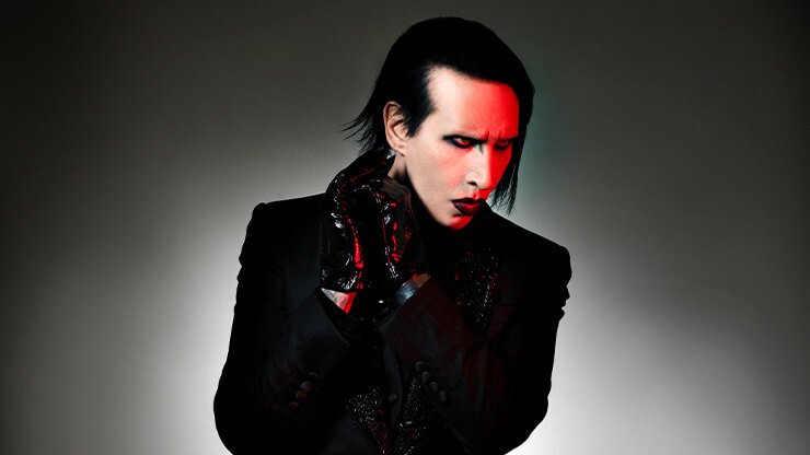 Marilyn Manson 2025 press photo