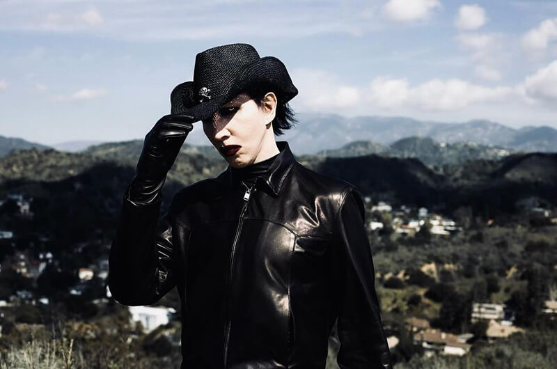 New Marilyn Manson photo by Lindsay Warner